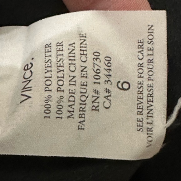 Vince Ruffled Front Top - Picture 7 of 8